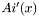 $ Ai'(x) $
