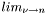$ lim_{\nu \to n} $