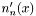 $ n'_n(x) $